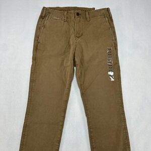 American Eagle Outfitters Pants Mens 30x29 Brown Flex Skinny Lived-In Khakis